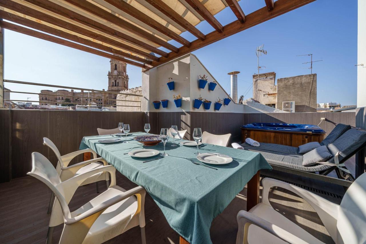 Apartamentos Gibralfaro Centro Málaga Exteriör bild