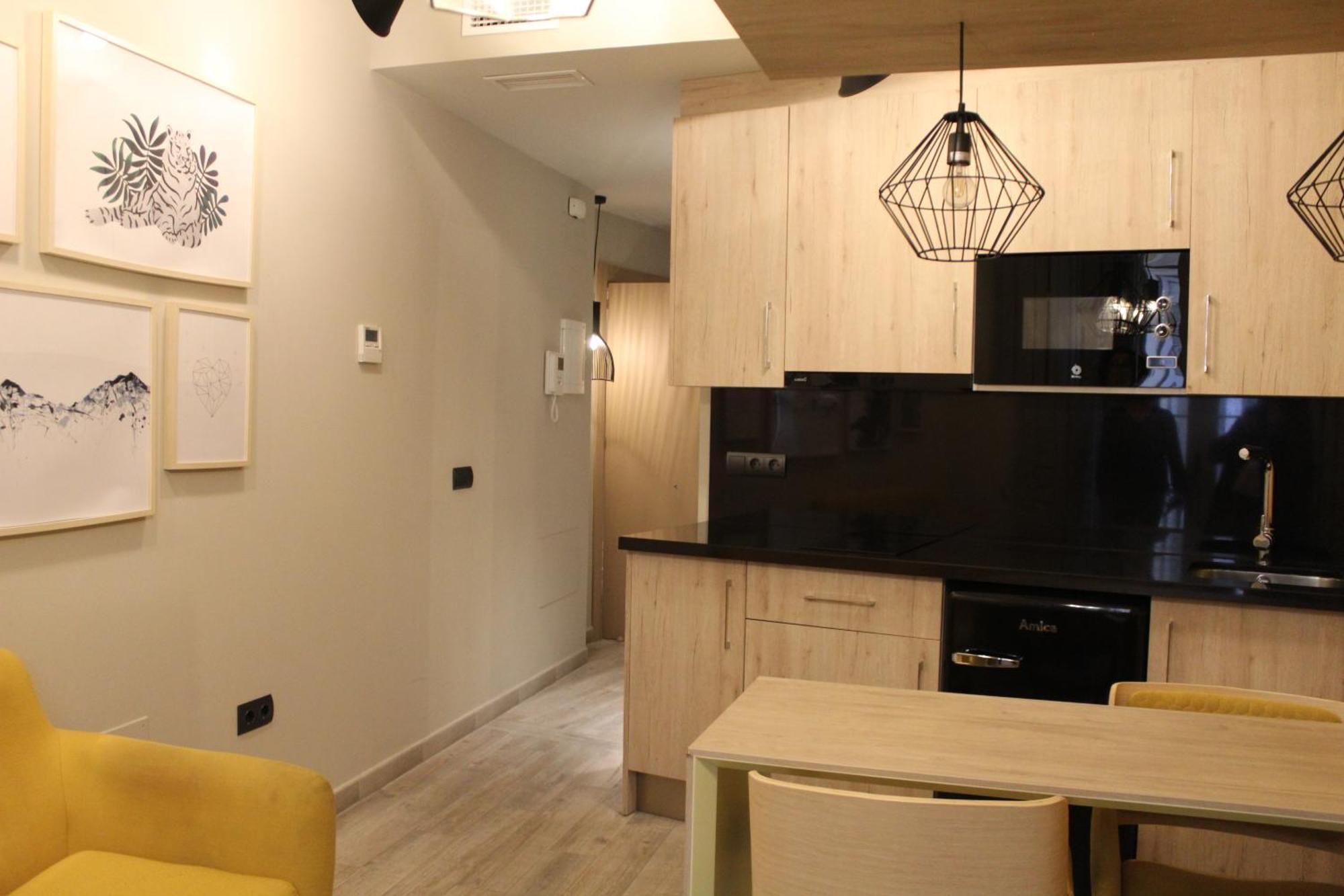 Apartamentos Gibralfaro Centro Málaga Rum bild